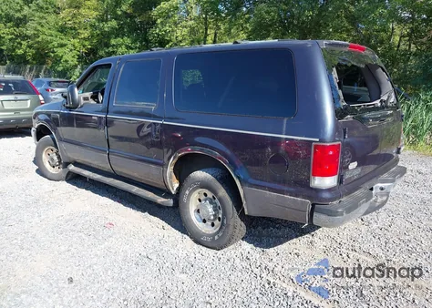 2001 Ford Excursion Xlt z USA, uszkodzony, nr VIN 1FMNU41S31EB17671